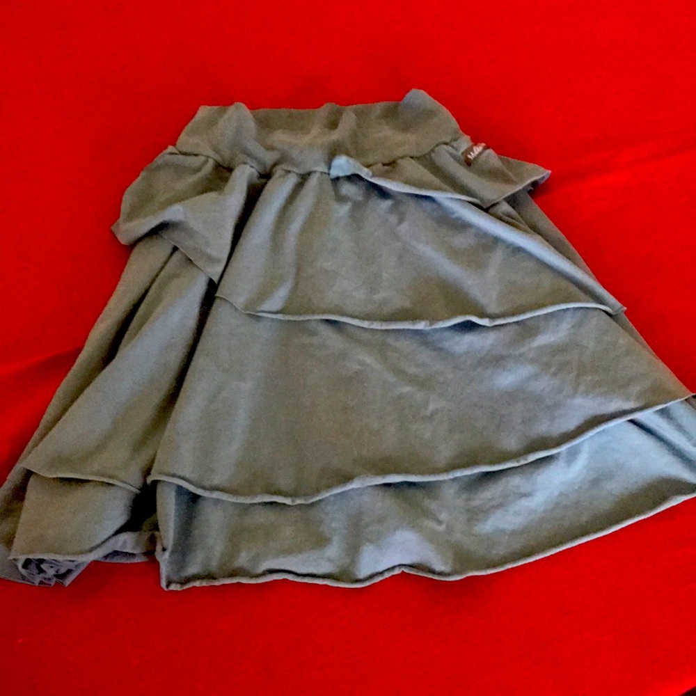 Matilda Jane Character Counts Teal Ruffle Skirt